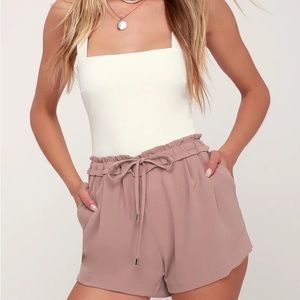 Lulu’s Mauve Pink Shorts